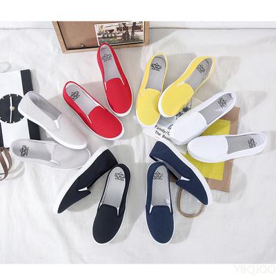 Большие размеры Женские туфли на плоской подошве Лоферы Холщовые туфли на плоской подошве Женские кроссовки Белые повседневные туфли Черные женские туфли Эспадрильи