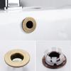Tub Drain Stopper Round Ring Basin Insert Replacement Overflow Covers Trim Ring Cap Sink Hole Cover