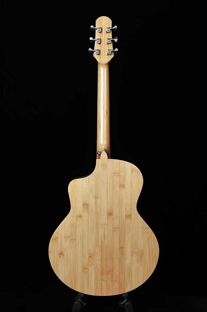 NATASHA JC Бамбук Бамбук Наташа Бамбуковая Серия Акустическая гитара Джамбо с вырезом Электроакустическая гитара с Baggs [Оборудована L.R. Элемент]