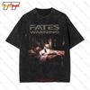 Вдохновленная Fates Warning Parallels Винтажная Оверсайз Футболка 5THV