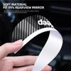 2Pcs Car Rearview Mirror Rain Eyebrow Carbon Fiber For Jeep Grand Cherokee Wrangler Gladiator Compass Renegade Wagoneer Avenger