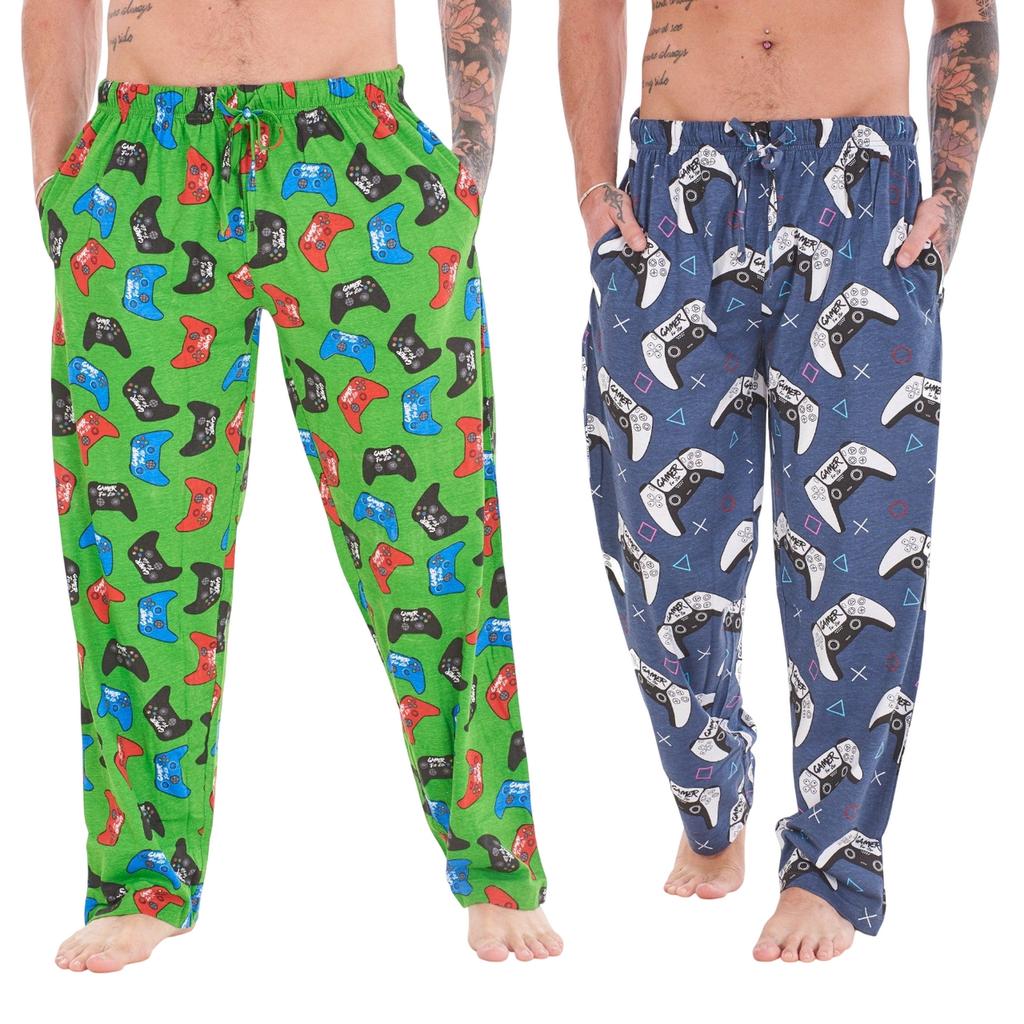 Keanu Mens Game For Life Lounge Pants (Pack of 2)