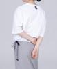 ODD DOT String Crop T-Shirt W_Black