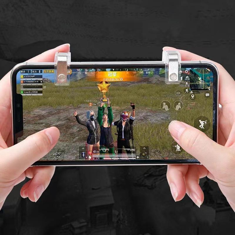 Мобильный телефон игровой контроллер триггер для Pubg L1 R1 прицеливание стрельба клавиша джойстик кнопка огня игровой триггер аксессуар