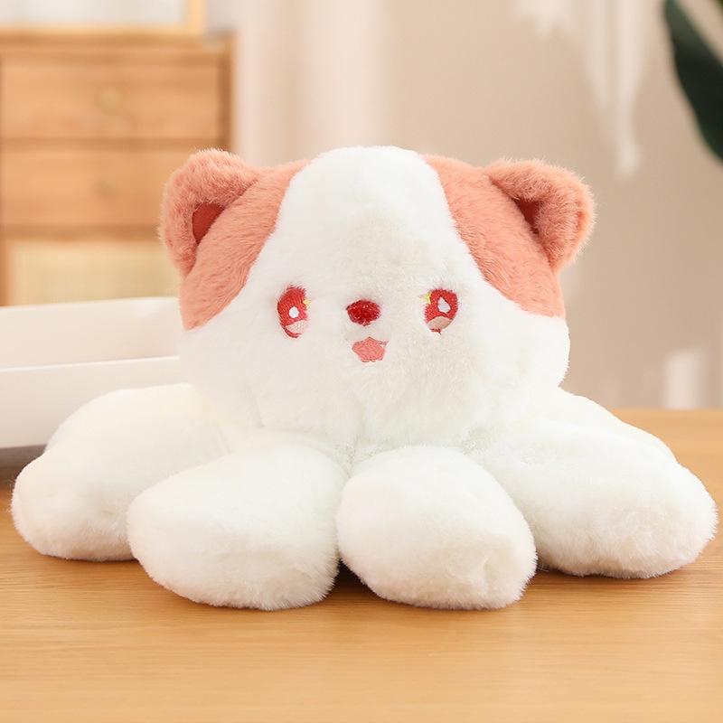 Милая плюшевая игрушка Jellycat в виде кошки, мягкая набивная подушка, кукла-осьминог, домашний декор, детский подарок