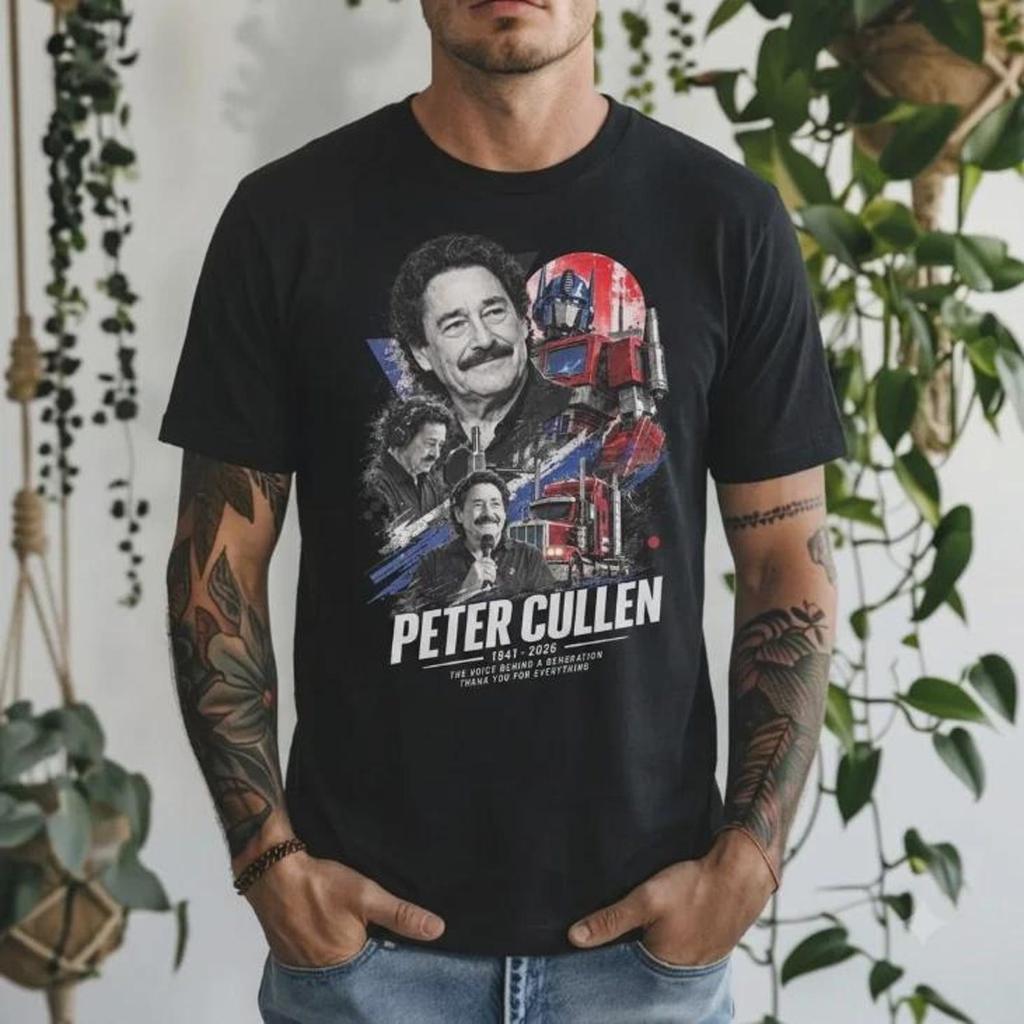 Peter Cullen Shirt, Optimus Prime Tee, Peter Cullen Memorial Shirt, Comfort Colors Tee, Transformers Fan Shirt, Voice Actor Tribute