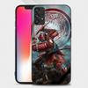 Japanese Samurai Phone Case For Samsung Galaxy S22 S23 Ultra S21 S20 FE Plus Note 20 Soft Cover