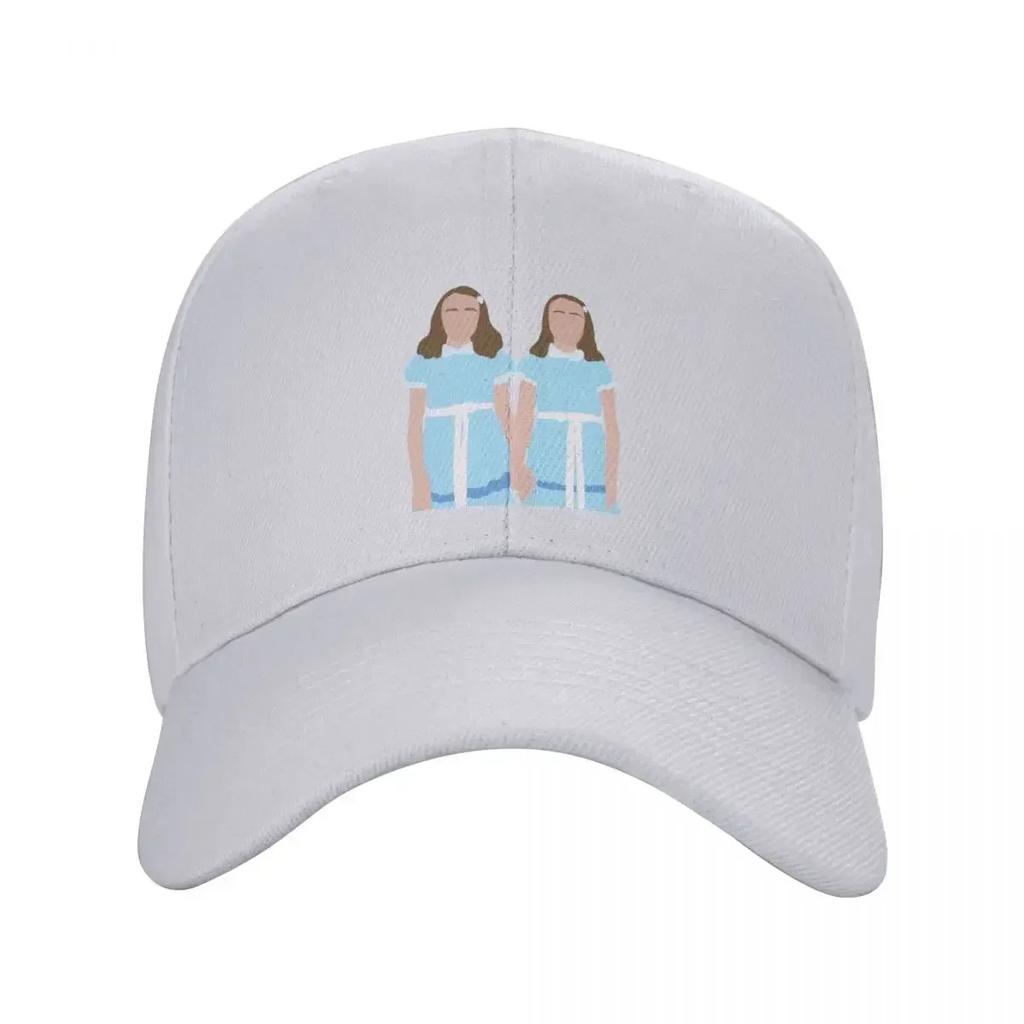 horror twins Baseball Cap Designer Hat Golf Womens Beach Visor Unisexs