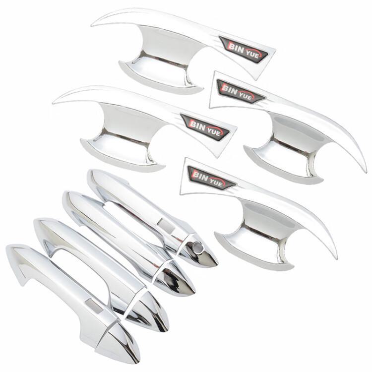 Binyue 19-23 Защитные декоративные наклейки на дверную ручку - Покрытие против царапин