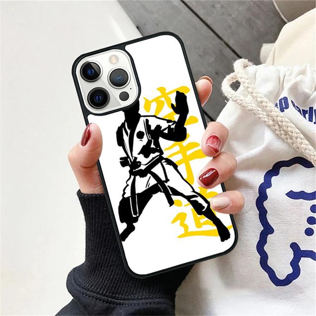 Oyama Kyokushin Karate taiji Чехол-ракушка Для iPhone 17 Air 15 16 14 13 12 Pro Max 11 Pro Max Plus Чехол для телефона