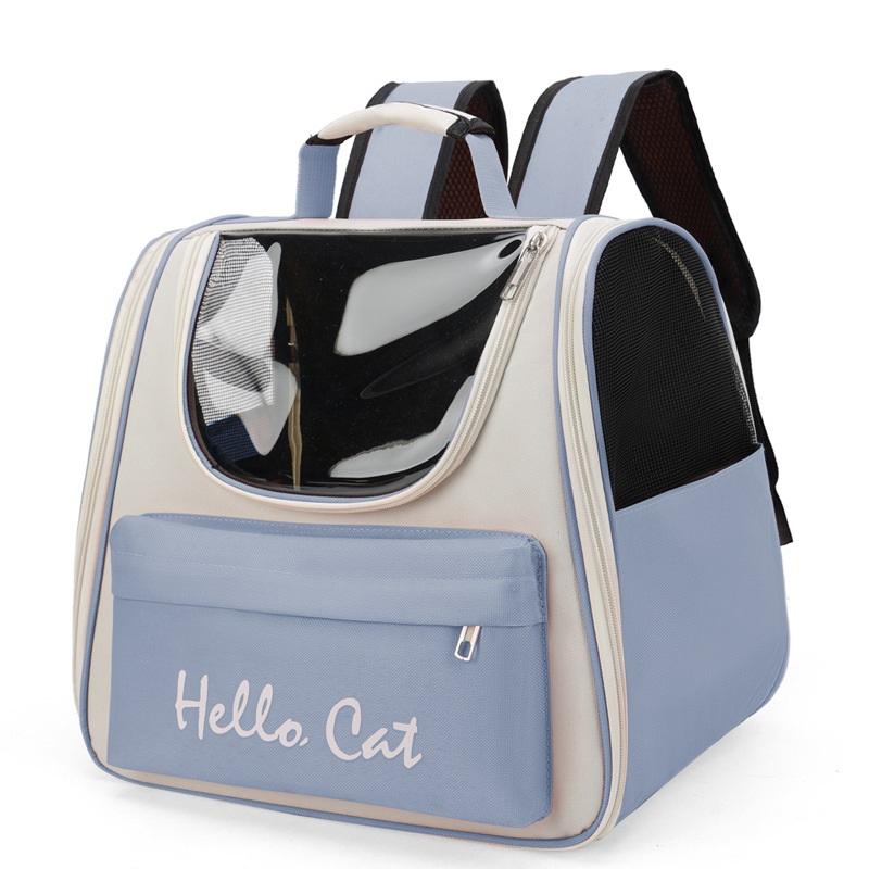 Сумка для прогулок Наплечная сумка для прогулок Сумка для питомца Портативная Портативная Дышащая Сумка для кошки Рюкзак для питомца большой вместимости