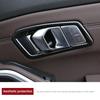4Pcs Car Door Inner Handle Bowl Cover Decoration Suitable For BMW 3 Series G20 G21 G28 318i 320i 325i 330i 340i 2019 2020 2021