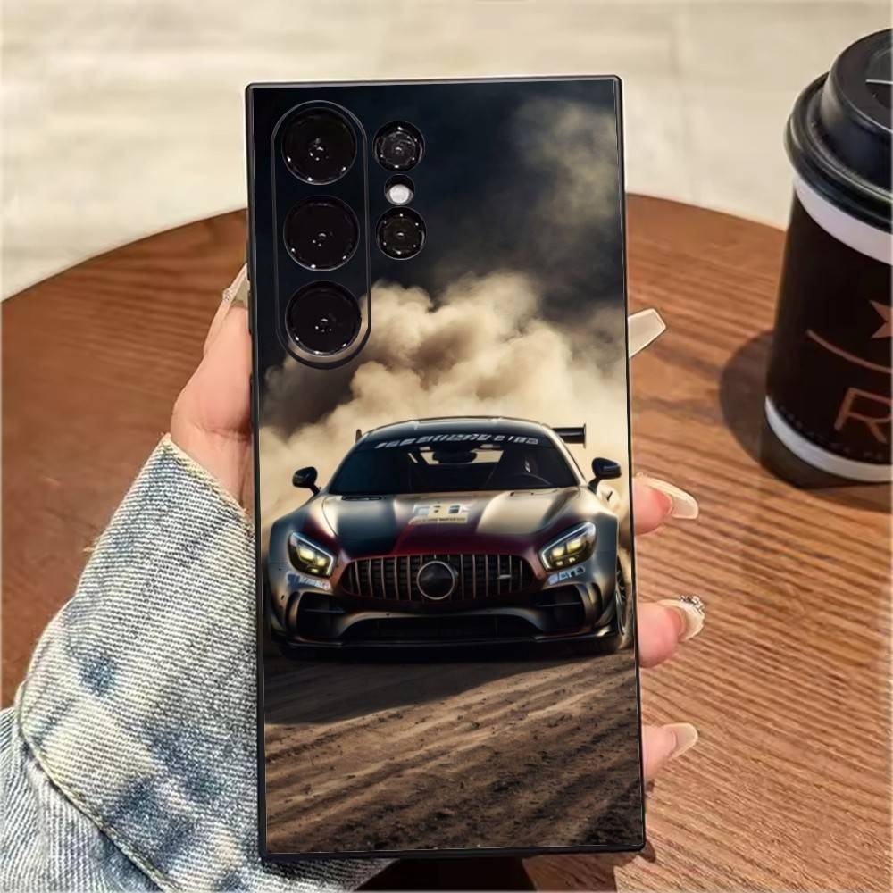 Чехол для телефона M-Merced-de-Es GT-R-63S для Samsung S25, S24, S21, S22, S23, S20, Ultra, S26, Plus, Fe, Note, 5G Черный
