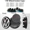 TCFJN1 4pcs Wheel Center Hub Caps 55mm 56mm 65mm 70mm wheel cover For VW GTI Polo Golf 4 5 6 7 Touran CC Passat B5 B6 B7 accessories