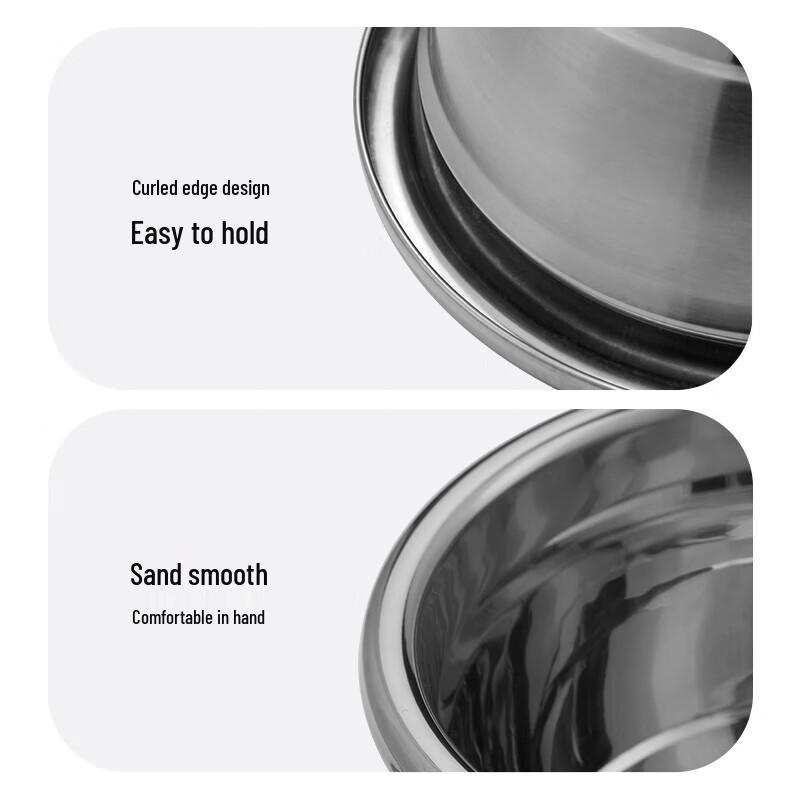 Chahua Zhenxiang Stainless Steel Mixing Bowl