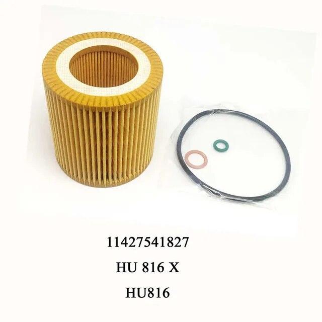 6/3/1 шт. для BMW E60 E82 E88 E90 E92 E93 128i 335xi 5300i 535xi 528i 640i 740i X3 X5 X6 11427566327 масляный фильтр 11427541827 HU816X