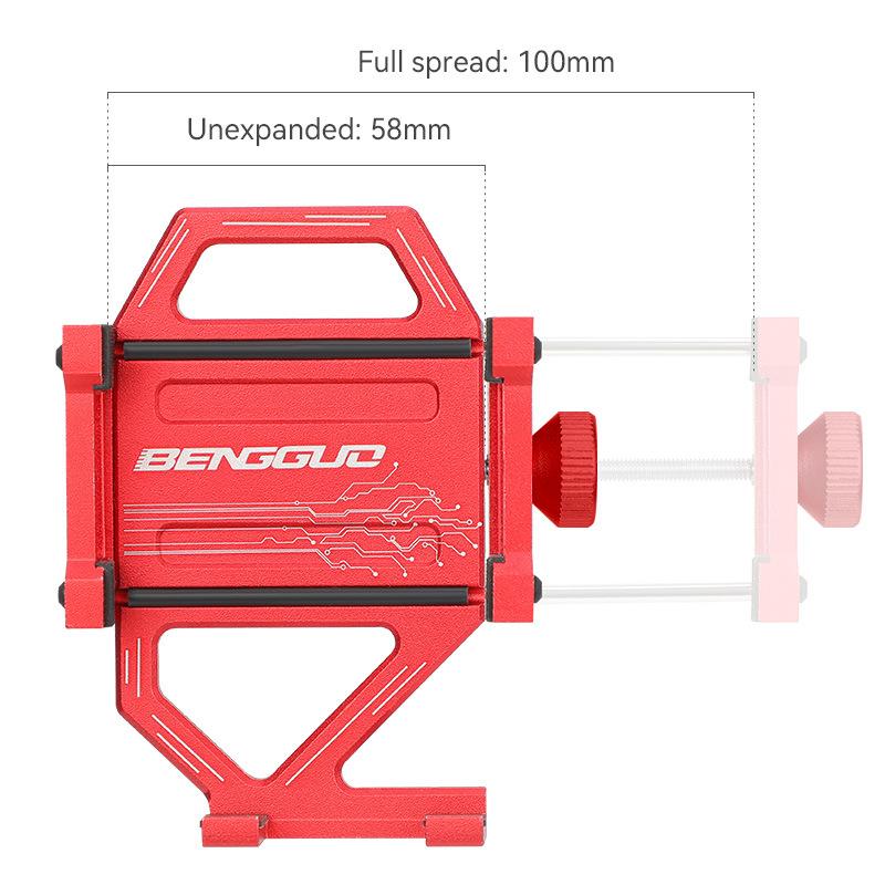 Велосипедный держатель для телефона Вертикальный держатель для телефона из алюминиевого сплава Держатель для телефона для горного велосипеда Держатель для навигации для телефона Держатель для телефона