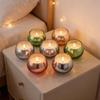 Стеклянные подсвечники для votive свечей, подсвечники для чайных свечей, Декор для центра стола на Дивали, Рождество, Подарок