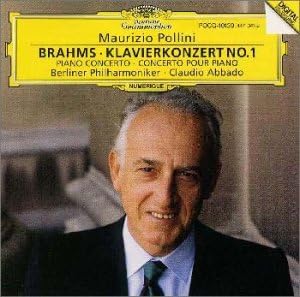 CD ПОЛЛИНИ (МАУРИСИО), БРАМС, АББАДО  - Брамс: Концерт для фортепиано с оркестром №. 1 в D m POCG10139 Япония ОбиКлассический Б/У