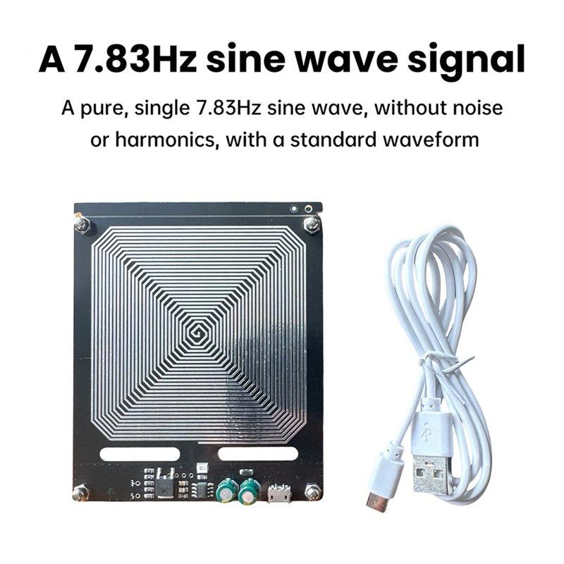 A58Z USB Powered 7.83Hz Schumann Wave Signal Generator Pure Sine Wave DSP Module For Sleep Aid And Meditation