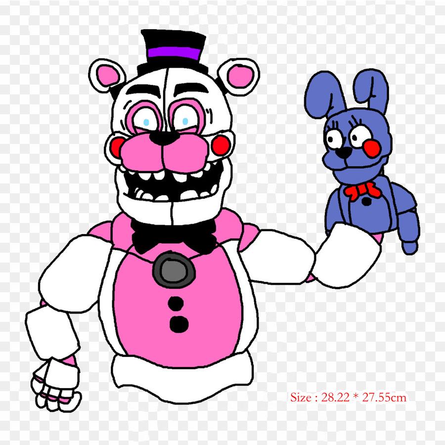 Мультфильм Fnaf Balloon Boy Five Nights At Freddy's 2 Balloon Boy Hoax Железные переводные картинки для одежды Футболка Сумка Теплопередающие наклейки Утюг на заплатках