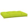 Pallet Cushion Neon Green 120x80x12 cm Fabric