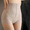 Ice Slik Tummy Control Underwear Lace Flower Body Shaping Underpants Slimming Shapewear  Women