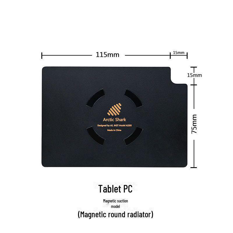 Теплоотвод из меди Arctic Shark: Полупроводниковый радиатор быстрого охлаждения для мобильных телефонов