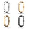 Hiking Snap Bottle Hooks Bag Belt Buckles Spring Oval Rings Handbags Clips Outdoor Carabiner