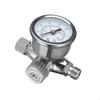 Воздушный регулирующий клапан с манометром для Hvlp 0-140 PSI запасные части регулируемые тонкая работа