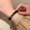 Китайский дизайн бисерный браслет Doudou ретро национальный стиль премиум черный браслет ювелирные изделия