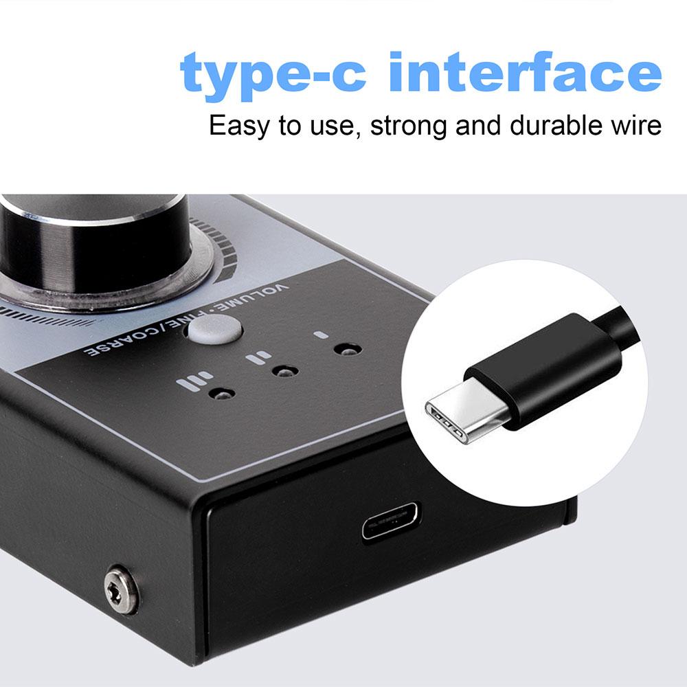 USB-регулятор громкости, регулятор звука для ПК с функцией отключения звука OneTouch, 3 режима Plug & Play
