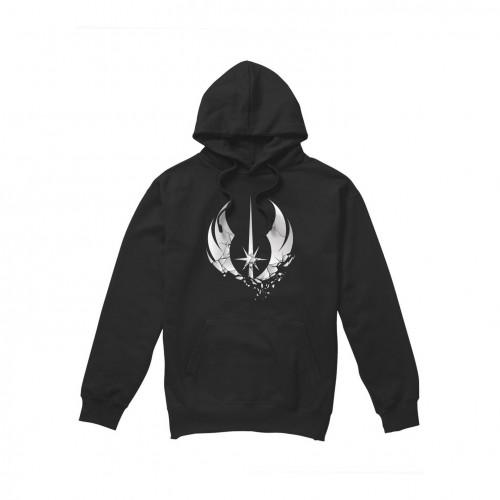 Star Wars Mens Jedi Obi Wan Kenobi Shattered Hoodie