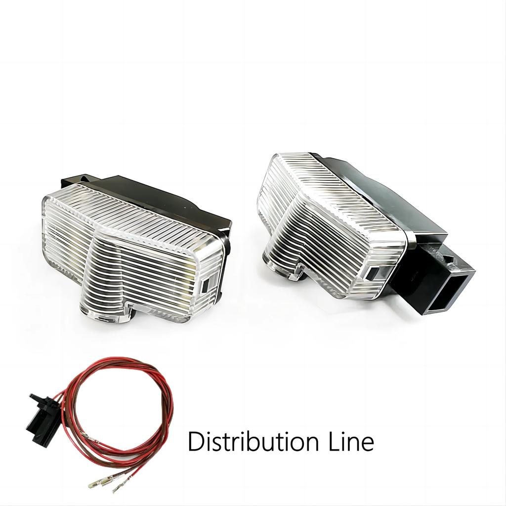 wbglh0 For 2X LED Car Door Light logo Projector Lamp Skoda VRS Octavia A7 2015 -2024 Karoq YETI 2012-2017 Kodiaq 2016-2024 Accessories