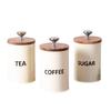 Набор контейнеров (3 шт, 1100 мл), Tea Coffee Sugar Containers Set of 3, Nestroots
