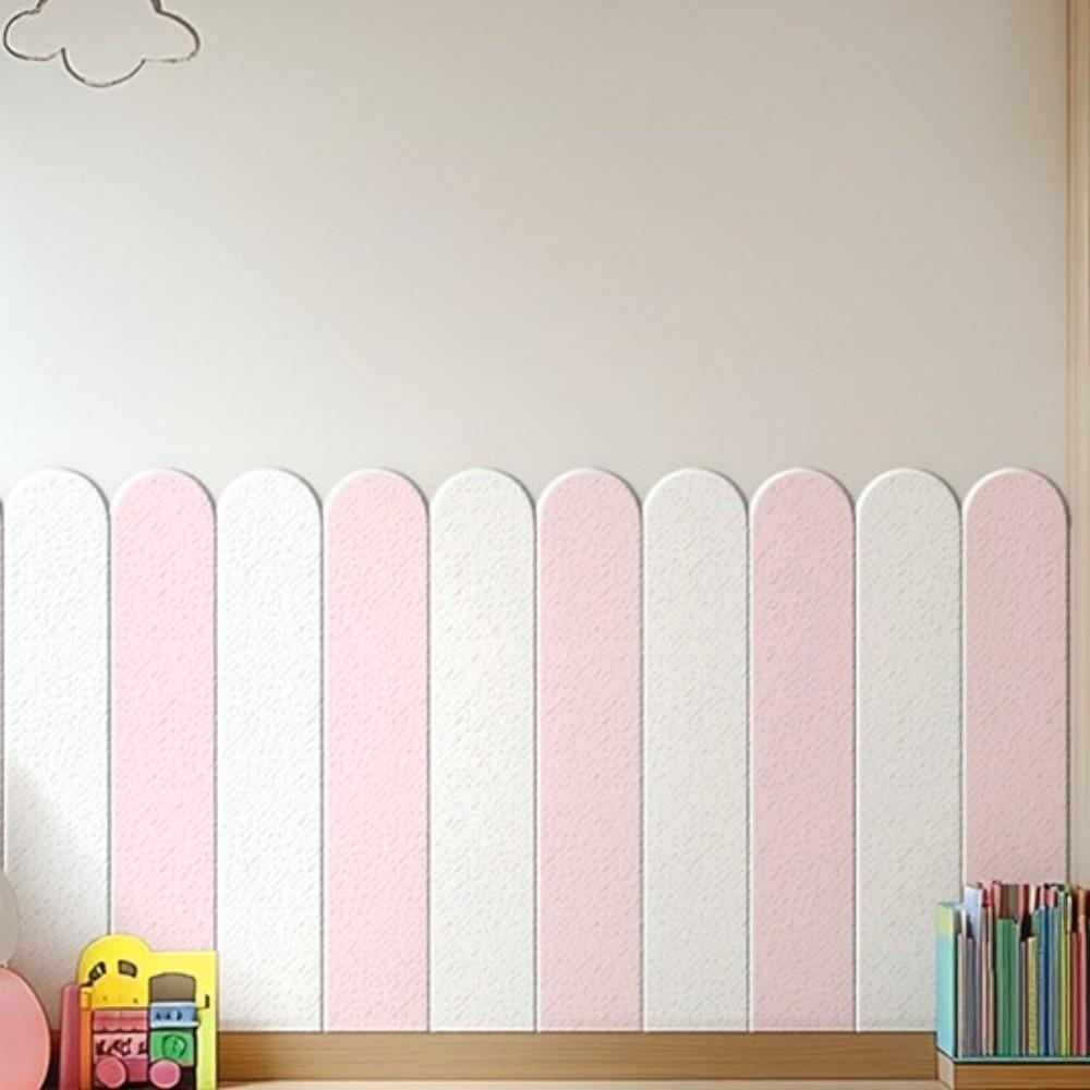 10 pieces/set Thickening Anti-collision Wall Sticker Solid Color Wall Protector  Corridors