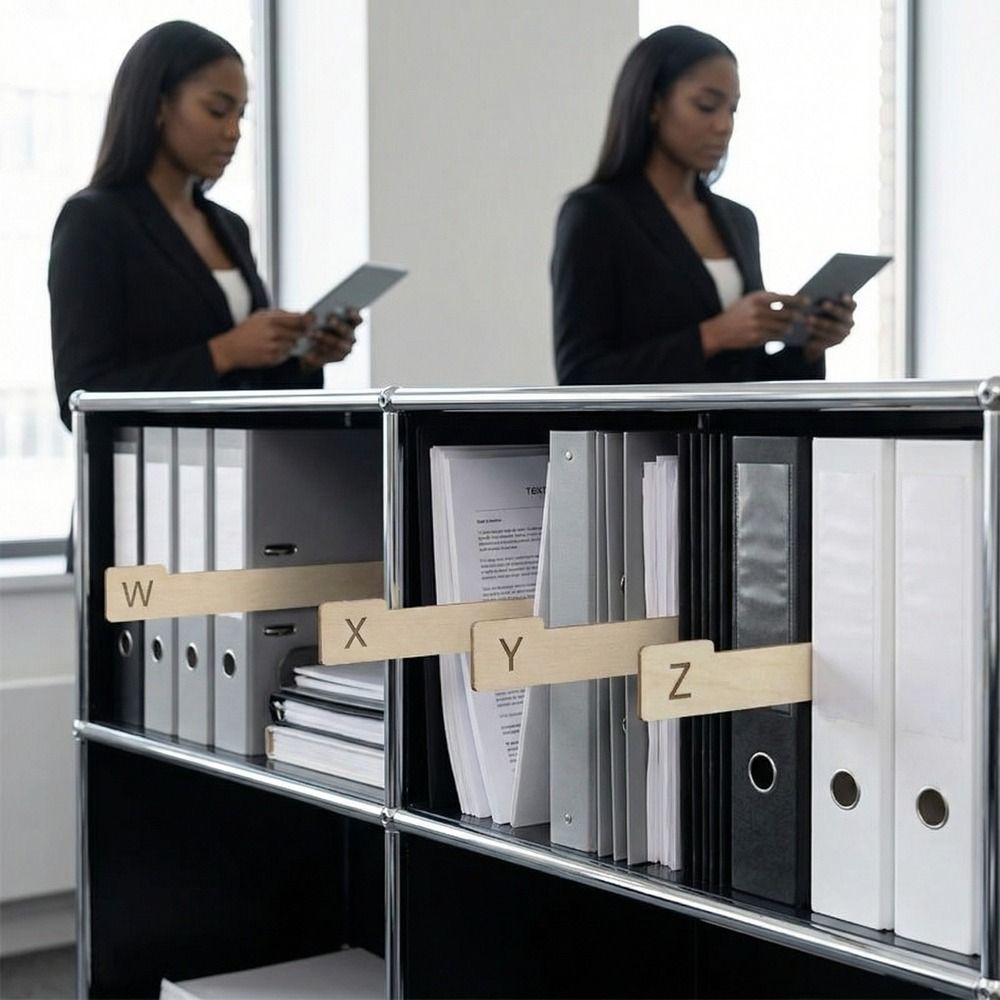 Alphabetical a-Z Vinyl Record Dividers Versatile Dividers File Dividers  Book Shelf