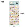 3D Cute Animals Stickers Cartoon Scrapbook DIY Stickers 3D Korean Stickers Three-Dimensional Sticker Notebook Kawaii Decals