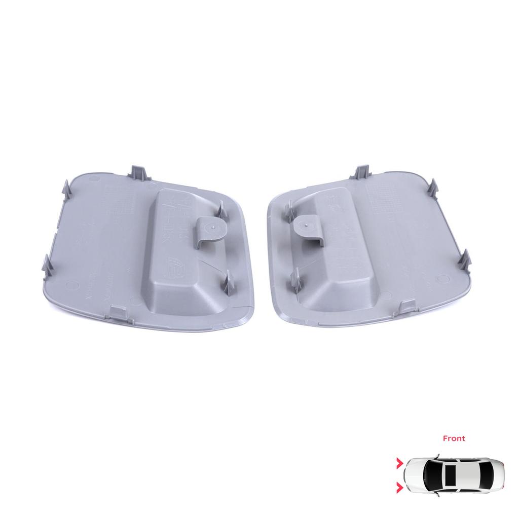 ESP1196 Front Bumper Tow Bar Hook Eye Cover Set Gray for Renault Dacia Duster MK2 HM 2017-2023 511802392R