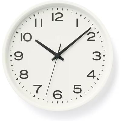 Analog Clock Large White MJ-ACLW2 - Minimalist Wall Clock, Japan