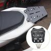 Motorbike Rear Luggage Rack Aluminum Alloy Multipurpose Sturdy Cargo Carrier for
