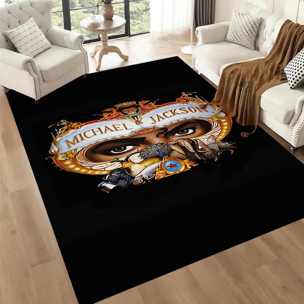 Michael Jackson 45 Floor Mat Perfect for Entryway Hallway Bedrooms Study room Anti-slip Rug Anime Office Decor