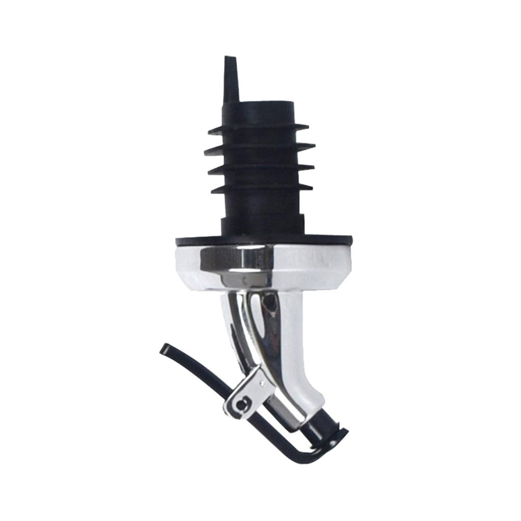 Set of 4 Leak proof Oil Bottle Stopper Liquor Dispenser Plastic Material Wine Pourer Lock Plug Cap Wine Bottle Pourer
