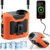Portable Dual-Outlet Waist Fan, 20,000 mAh with High Wind Power for Outdoor Construction and Meetings