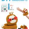 Набор для вязания крючком Смузи Амигуруми DIY Поделка Набор пряжи Английские инструкции Ручное вязание