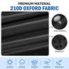 Table Tennis Table Cover Heavy Duty Waterproof Outdoor Indoor Ping Pong Table Storage Covers Sun Protection Cover 165x70x185cm