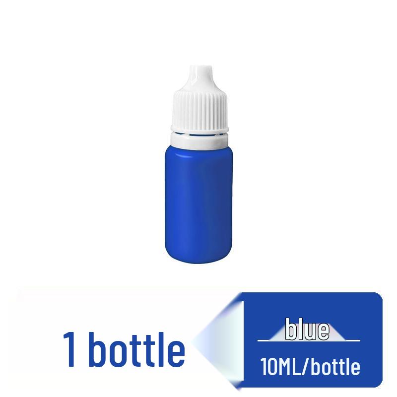 Быстросохнущая светочувствительная штемпельная подушка с чернилами для штампов - Красный, Черный, Синий, Фиолетовый, Зеленый Несмываемые чернила