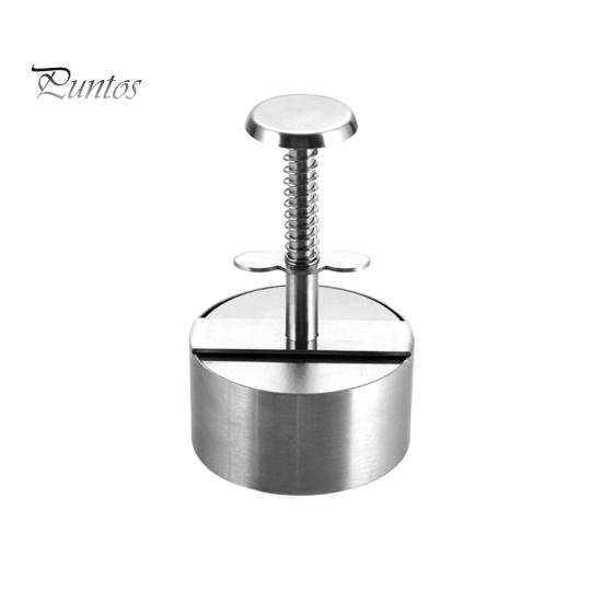 Пресс для бургеров из нержавеющей стали Пресс для гамбургеров с идеальными котлетами Простая в использовании машина для бургеров с котлетами для домашних бургеров