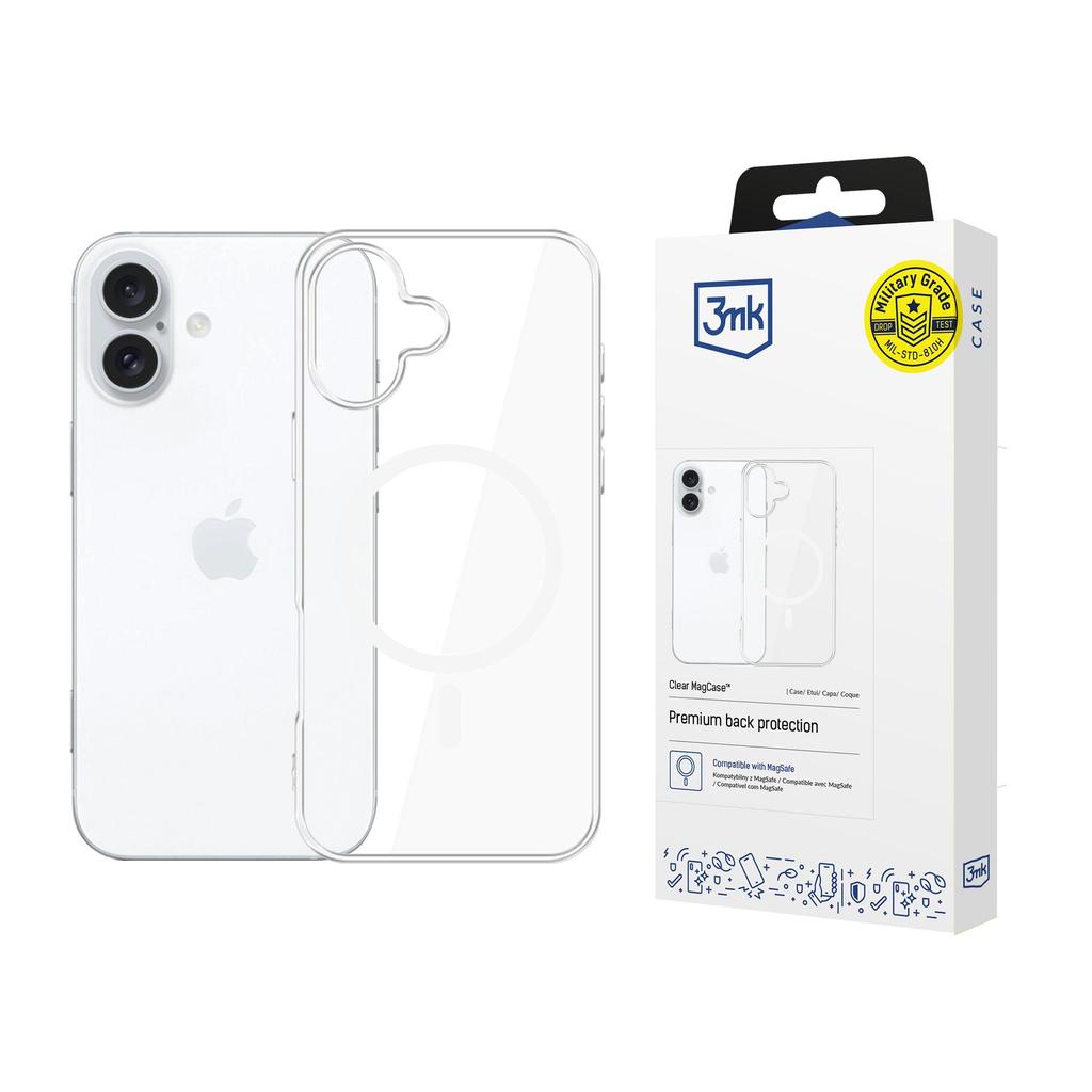 Apple iPhone 17 - 3mk Clear MagCase