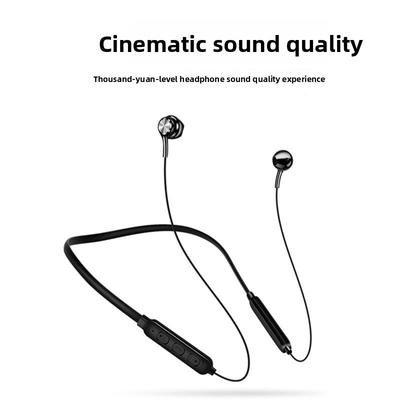 Беспроводные Bluetooth-наушники, Стерео с шумоподавлением, с шейным ободком, Универсальные 5.0 для бега и спорта